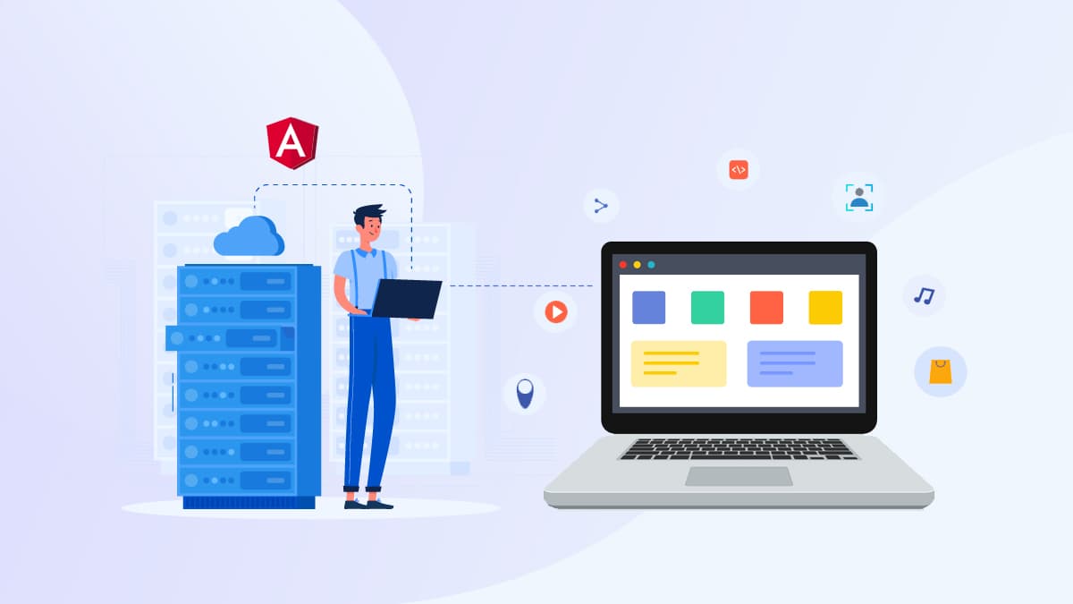 sever-side rendering with angular