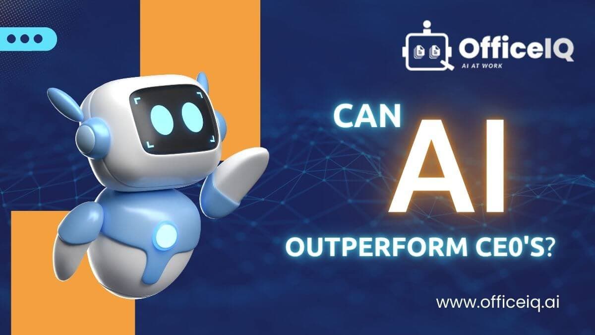 Can AI outperform ceo's